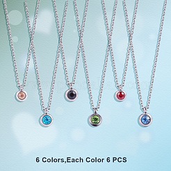 Trendy Original Color 304 Stainless Steel Grade A Rhinestone Charm Pendants&nbsp;RB-PH0008-04