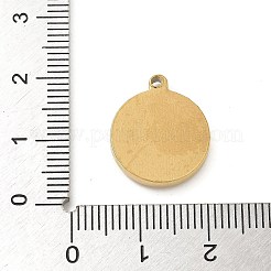 304 Stainless Steel Pendants&nbsp;STAS-I322-04G