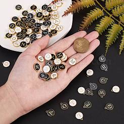 Golden Plated Alloy Enamel Charms&nbsp;ENAM-SZ0001-01
