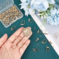 50Pcs Brass Leverback Earring Findings&nbsp;DIY-CN0002-22