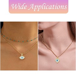 5Pcs 5 Styles Brass Micro Pave Cubic Zirconia Pendants&nbsp;KK-CJ0003-45