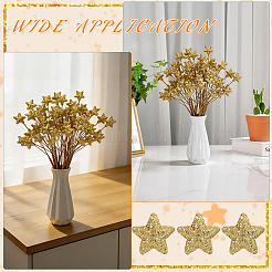 Silk & PVC Star Branch&nbsp;DIY-WH0671-358A
