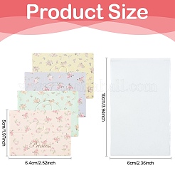 60Pcs OPP Cellophane Bags&nbsp;OPC-YW0001-04