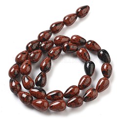 Natural Mahogany Obsidian  Beads Strands&nbsp;G-B106-A17-02