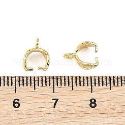SHEGRACE Brass Ice Pick Pinch Bails&nbsp;XGRQ1R597-347G