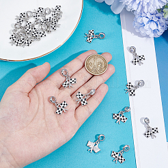 20Pcs Alloy Enamel European Dangle Charms&nbsp;FIND-NB0006-79
