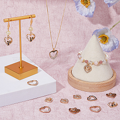 48Pcs 6 Styles Alloy Enamel Pendants&nbsp;FIND-FH0007-68