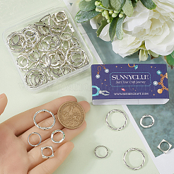 80Pcs 4 Styles Zinc Alloy Bead Frame&nbsp;FIND-SC0008-85