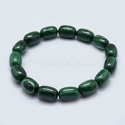Natural Malachite Stretch Bracelets&nbsp;BJEW-F327-01