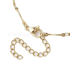 3Pcs 3 Sizes 304 Stainless Steel Wavy Bar Link Chain Macrame Pouch Necklace Making&nbsp;NJEW-JN05064