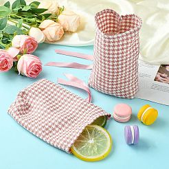 Cloth Tartan Gift Candy Drawstring Bags&nbsp;ST-CJ0003-01A