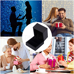 PU Leather Jewelry Single Ring Storage Boxes&nbsp;CON-WH20010-02D