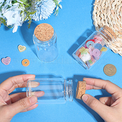 Glass Jar Glass Bottles Bead Containers&nbsp;AJEW-SP0003-91C