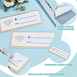 Acrylic WIFI Sign Stickers&nbsp;AJEW-WH0314-586