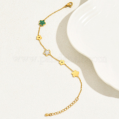 Shell Flower Link Chain Bracelets&nbsp;SJ0014