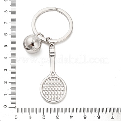 Zinc Alloy Tennis Keychains&nbsp;LS-KEYC-I117-01P-02