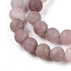 Natural Purple Aventurine Beads Strands&nbsp;G-T106-278