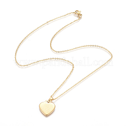 304 Stainless Steel Pendant Necklaces&nbsp;NJEW-F275-20G