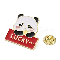 Panda Theme Enamel Pins&nbsp;JEWB-B030-03A-G