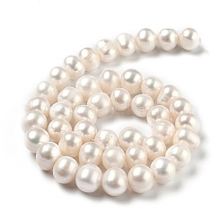 Natural Cultured Freshwater Pearl Beads Strands&nbsp;PEAR-L033-25-01