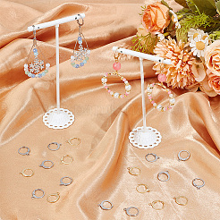 80Pcs 2 Colors 304 Stainless Steel Leverback Earring Findings&nbsp;STAS-BBC0004-11
