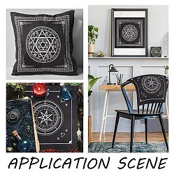 2 Sheets 2 Style Non-Woven Fabric Tarot Tablecloth for Divination&nbsp;AJEW-CN0001-62B