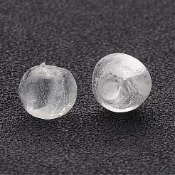 Handmade Silver Foil Glass Beads&nbsp;FOIL-R054-18
