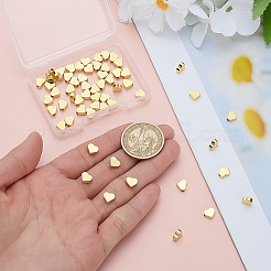 60Pcs Rack Plating Brass Beads&nbsp;KK-ME0001-68