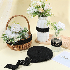 10M Elastic Polyester Ribbon Baby Headbands&nbsp;OHAR-GF0001-53B-02