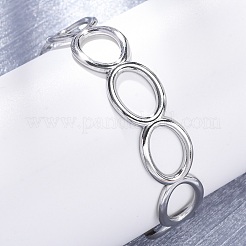 304 Stainless Steel Cuff Bangles for Women&nbsp;BJEW-D306-02P