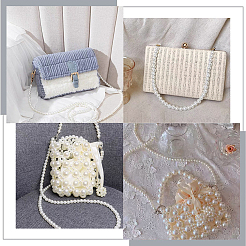 Plastic Imitation Pearl Beaded Crossbody Mobile Phone Case Chain&nbsp;FIND-WH0126-245