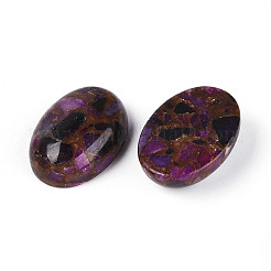 Dyed Synthetic Gemstone Cabochons&nbsp;G-T144-79D