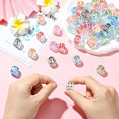 UV Plating Transparent Acrylic Beads&nbsp;MACR-CJC0004-32-1