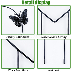4Pcs 4 Styles Iron Stakes&nbsp;AJEW-CN0002-41