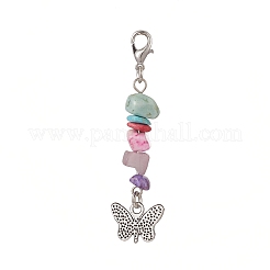 Tibetan Style Alloy Pendant Decorations&nbsp;HJEW-JM00930-01