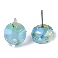 Cellulose Acetate(Resin) Stud Earring Findings&nbsp;KY-R022-017