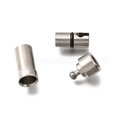 304 Stainless Steel Magnetic Clasps&nbsp;STAS-H263-07P