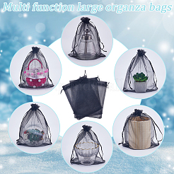 50pcs Large Organza Pouches Portable Shoes Bag Travel Storage Drawstring Bags&nbsp;OP-SP0001-03C-02