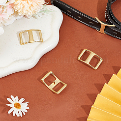 4Pcs Brass Tri-Glide Adjuster Buckles Clasps&nbsp;FIND-OC0003-47
