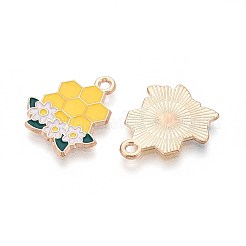 Alloy Enamel Pendants&nbsp;ENAM-T022-61C