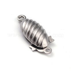 Non-Tarnish 304 Stainless Steel Box Clasps&nbsp;STAS-H151-16P