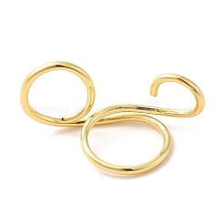 Brass Wire Open Cuff Rings&nbsp;RJEW-P098-01G