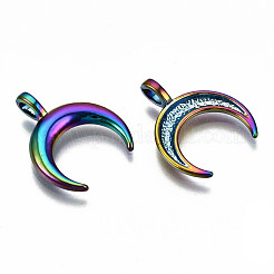 Rainbow Color Alloy Pendants&nbsp;PALLOY-S180-076-RS
