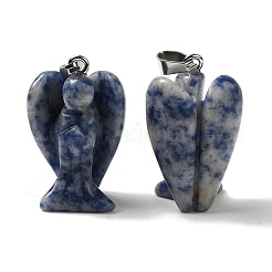 Natural Blue Spot Jasper Pendants&nbsp;G-C095-03P-01