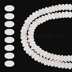 1 Strand Natural White Jade Beads Strands&nbsp;G-TA0002-79