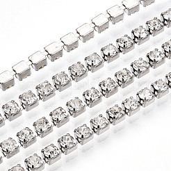 Iron Rhinestone Strass Chains&nbsp;CH-T004-01P