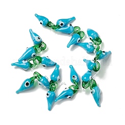 Handmade Lampwork Beads Strand&nbsp;LAMP-C008-01