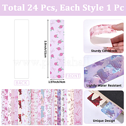 24Pcs Paper Bookmark&nbsp;AJEW-WH20033-111