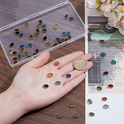 70Pcs 14 Bags 7 Colors Glass Beads&nbsp;GLAA-SC0003-38