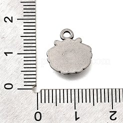 304 Stainless Steel Pendants&nbsp;STAS-H477-02F-P